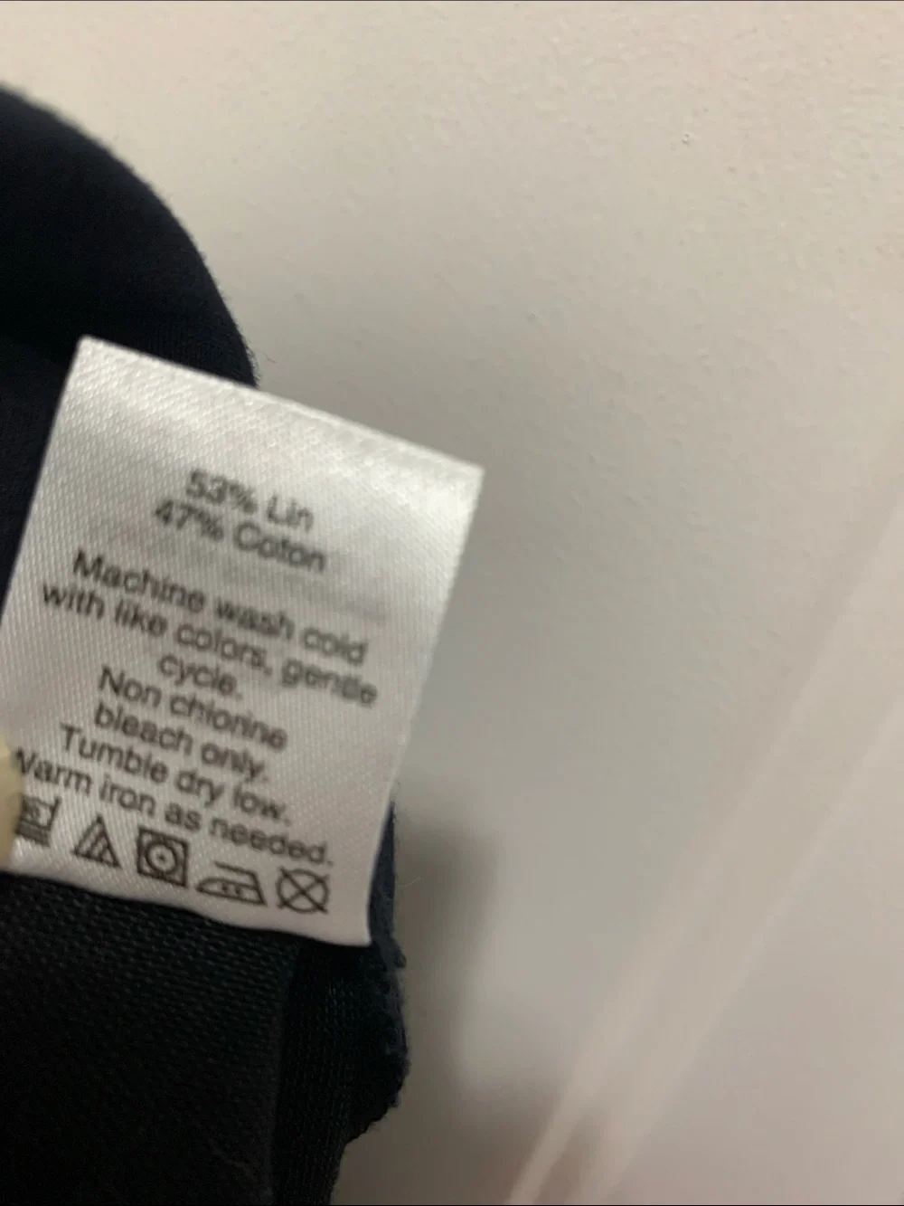 3/$15 J. Crew 100% Linen & Cotton Blend Black Scalloped Hem Shorts Size 0